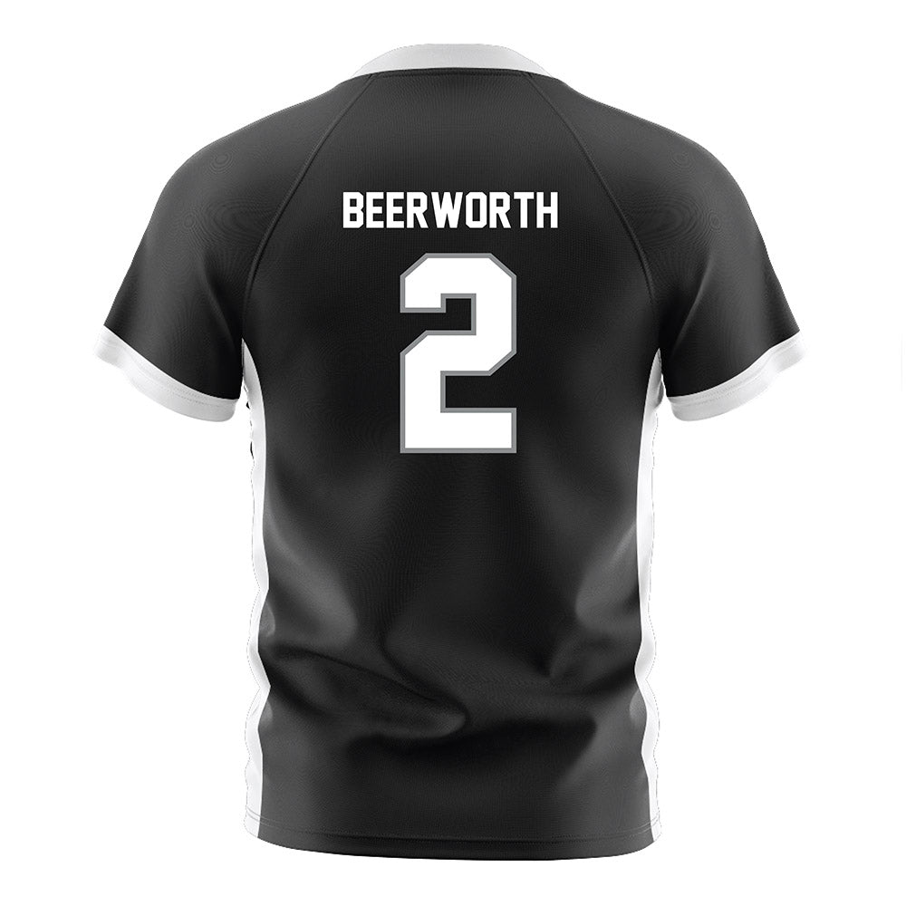 Michigan State - NCAA Women's Soccer : Sofia Beerworth - Black Soccer Jersey-1