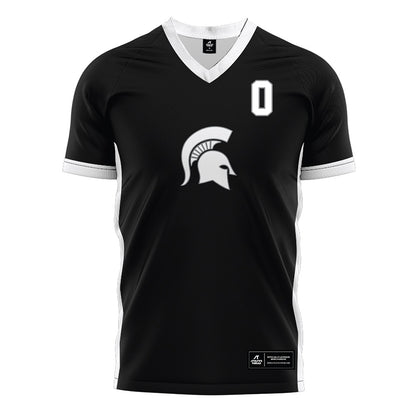 Michigan State - NCAA Women's Soccer : Noelle Henning - Black Soccer Jersey-0