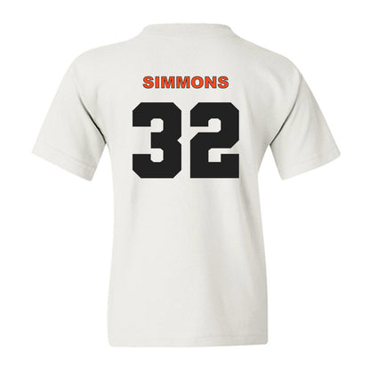 Campbell - NCAA Baseball : Owen Simmons - Classic Shersey Youth T-Shirt-1
