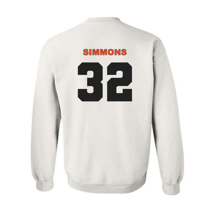 Campbell - NCAA Baseball : Owen Simmons - Classic Shersey Crewneck Sweatshirt-1