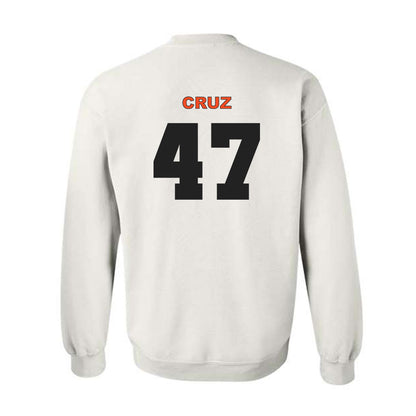 Campbell - NCAA Baseball : Gabriel Cruz - Classic Shersey Crewneck Sweatshirt-1