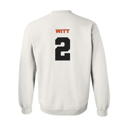 Campbell - NCAA Women's Lacrosse : Claire Witt - Classic Shersey Crewneck Sweatshirt-1