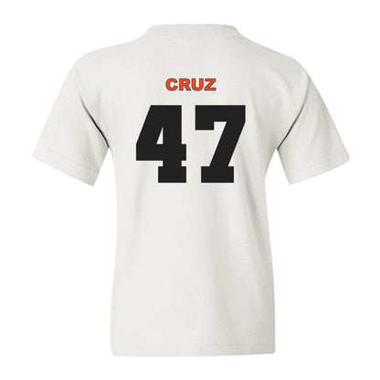 Campbell - NCAA Baseball : Gabriel Cruz - Classic Shersey Youth T-Shirt-1