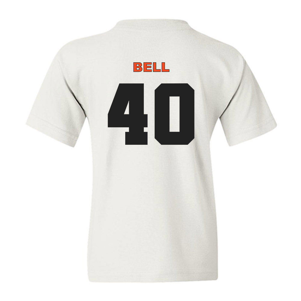 Campbell - NCAA Baseball : Jimmy Bell - Classic Shersey Youth T-Shirt-1