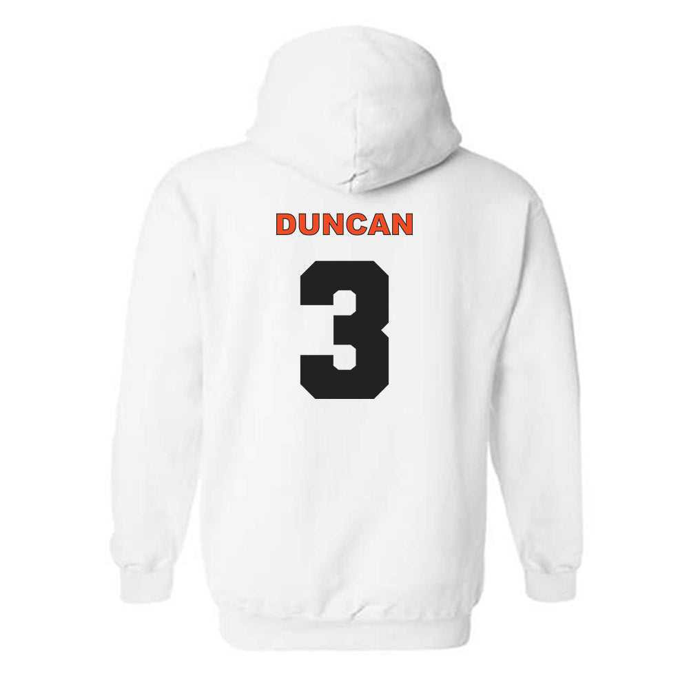 Campbell - NCAA Women's Lacrosse : McKenna Duncan - Classic Shersey Hooded Sweatshirt-1