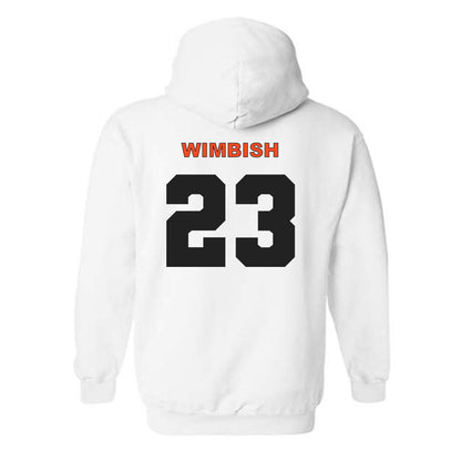 Campbell - NCAA Baseball : Camden Wimbish - Classic Shersey Hooded Sweatshirt-1