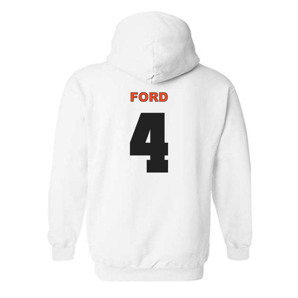 Campbell - NCAA Softball : Madison Ford - Classic Shersey Hooded Sweatshirt-1