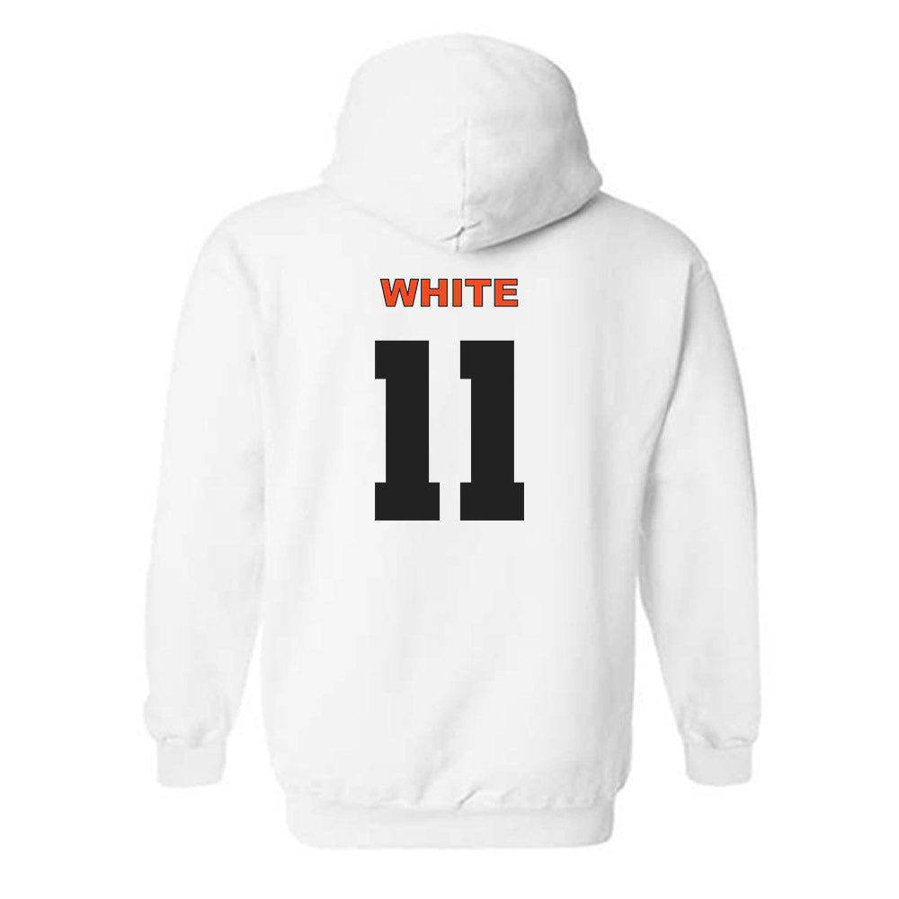Campbell - NCAA Women's Lacrosse : Paige White - Classic Shersey Hooded Sweatshirt-1