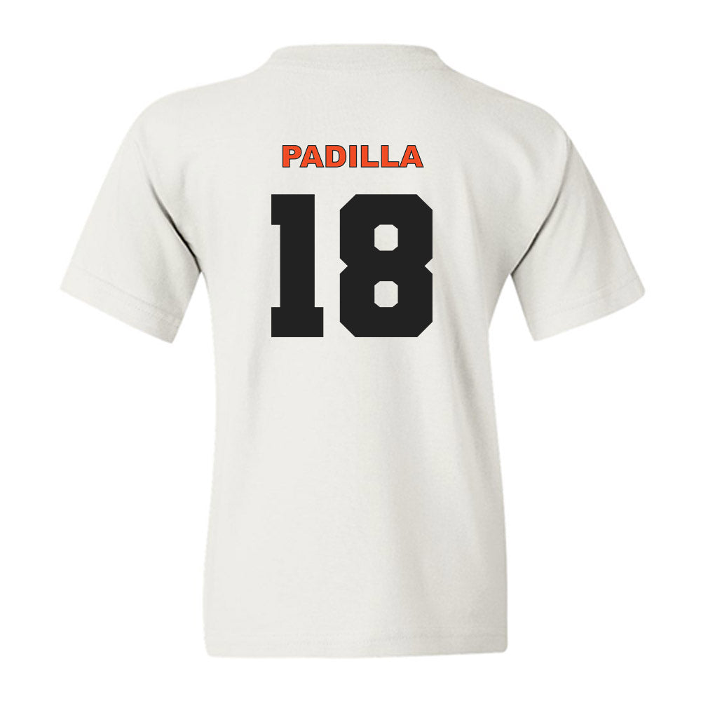 Campbell - NCAA Baseball : Isaiah Padilla - Classic Shersey Youth T-Shirt-1