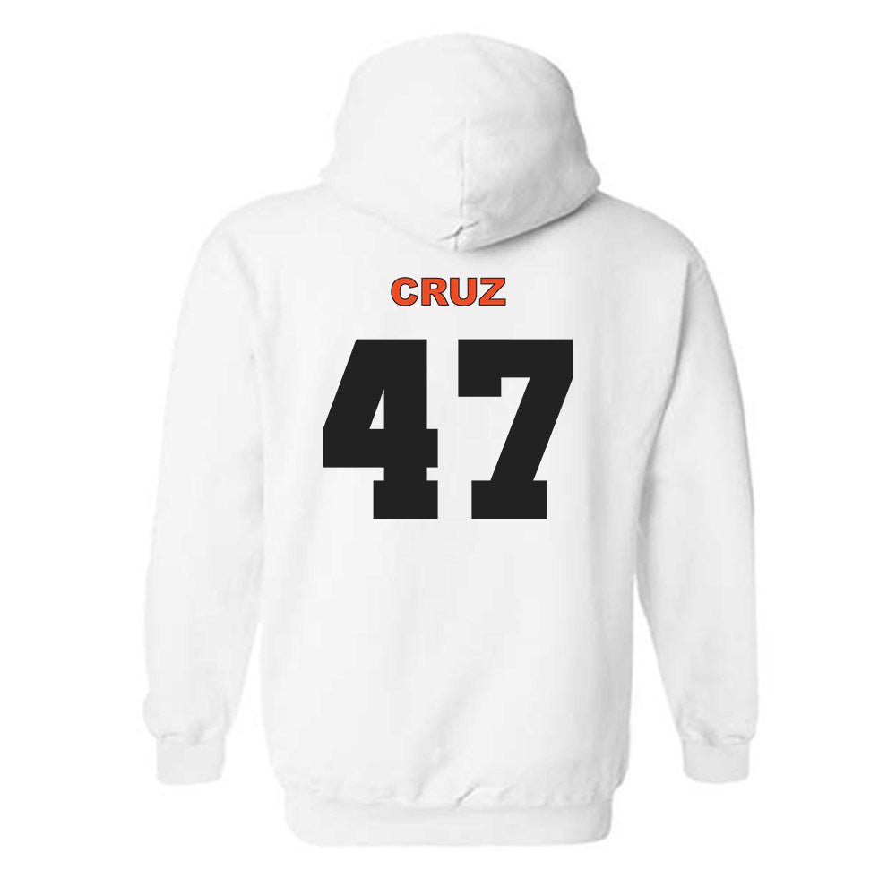 Campbell - NCAA Baseball : Gabriel Cruz - Classic Shersey Hooded Sweatshirt-1