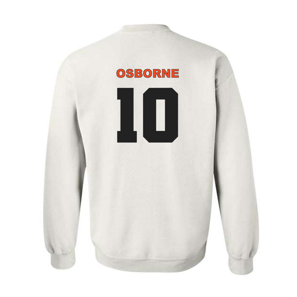 Campbell - NCAA Softball : Ella Osborne - Classic Shersey Crewneck Sweatshirt-1