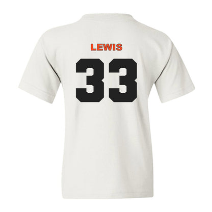 Campbell - NCAA Baseball : Harrison Lewis - Classic Shersey Youth T-Shirt-1