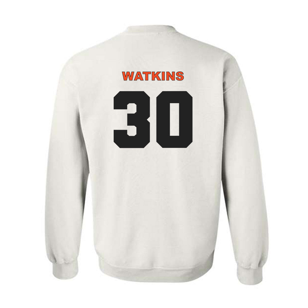 Campbell - NCAA Women's Lacrosse : Drew Watkins - Classic Shersey Crewneck Sweatshirt-1