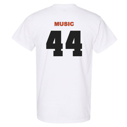 Campbell - NCAA Baseball : Jett Music - Classic Shersey T-Shirt-1