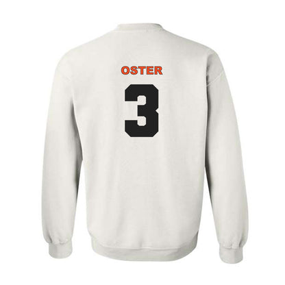 Campbell - NCAA Baseball : Jonah Oster - Classic Shersey Crewneck Sweatshirt-1