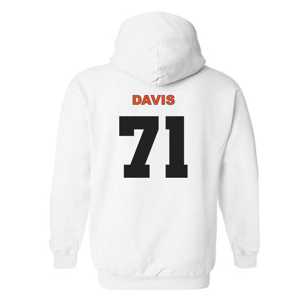Campbell - NCAA Softball : Devin Davis - Classic Shersey Hooded Sweatshirt-1