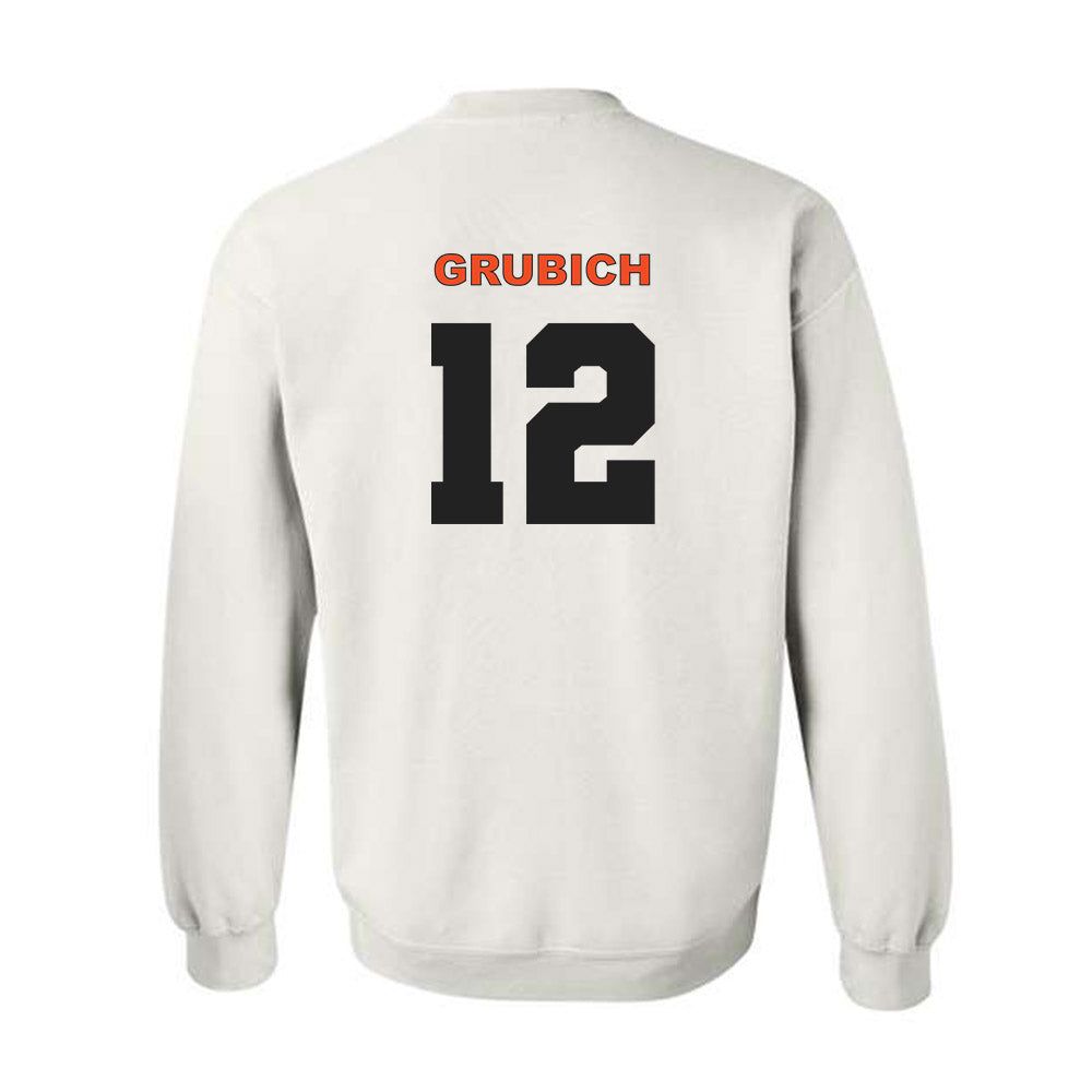 Campbell - NCAA Baseball : Lleyton Grubich - Classic Shersey Crewneck Sweatshirt-1