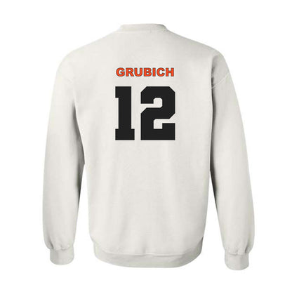 Campbell - NCAA Baseball : Lleyton Grubich - Classic Shersey Crewneck Sweatshirt-1