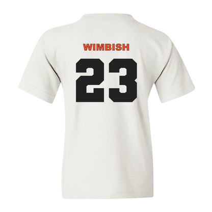 Campbell - NCAA Baseball : Camden Wimbish - Classic Shersey Youth T-Shirt-1