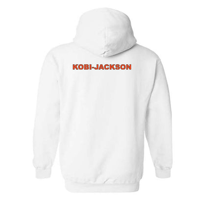 Campbell - NCAA Men's Tennis : Kenji Kobi-Jackson - Classic Shersey Hooded Sweatshirt-1