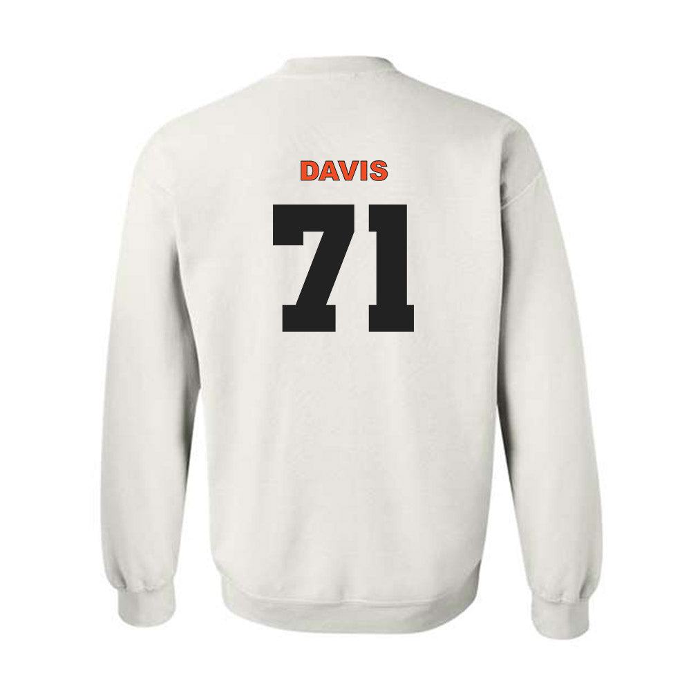 Campbell - NCAA Softball : Devin Davis - Classic Shersey Crewneck Sweatshirt-1