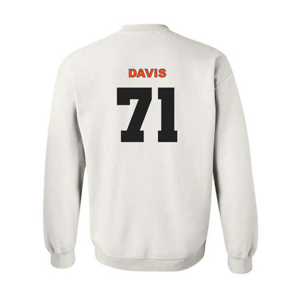 Campbell - NCAA Softball : Devin Davis - Classic Shersey Crewneck Sweatshirt-1