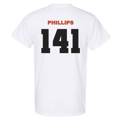 Campbell - NCAA Wrestling : Ryan Phillips - Classic Shersey T-Shirt-1