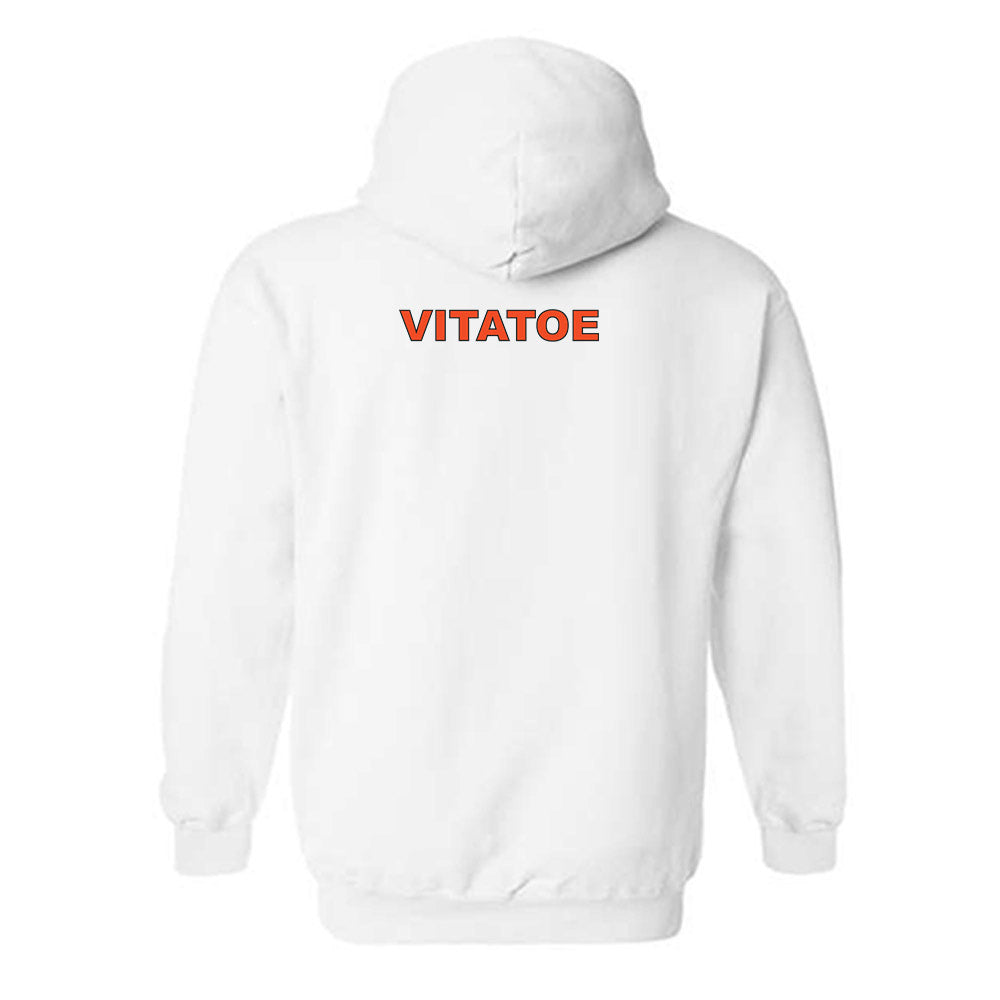 Campbell - NCAA Women's Swimming & Diving : Chloe Vitatoe - Classic Shersey Hooded Sweatshirt-1