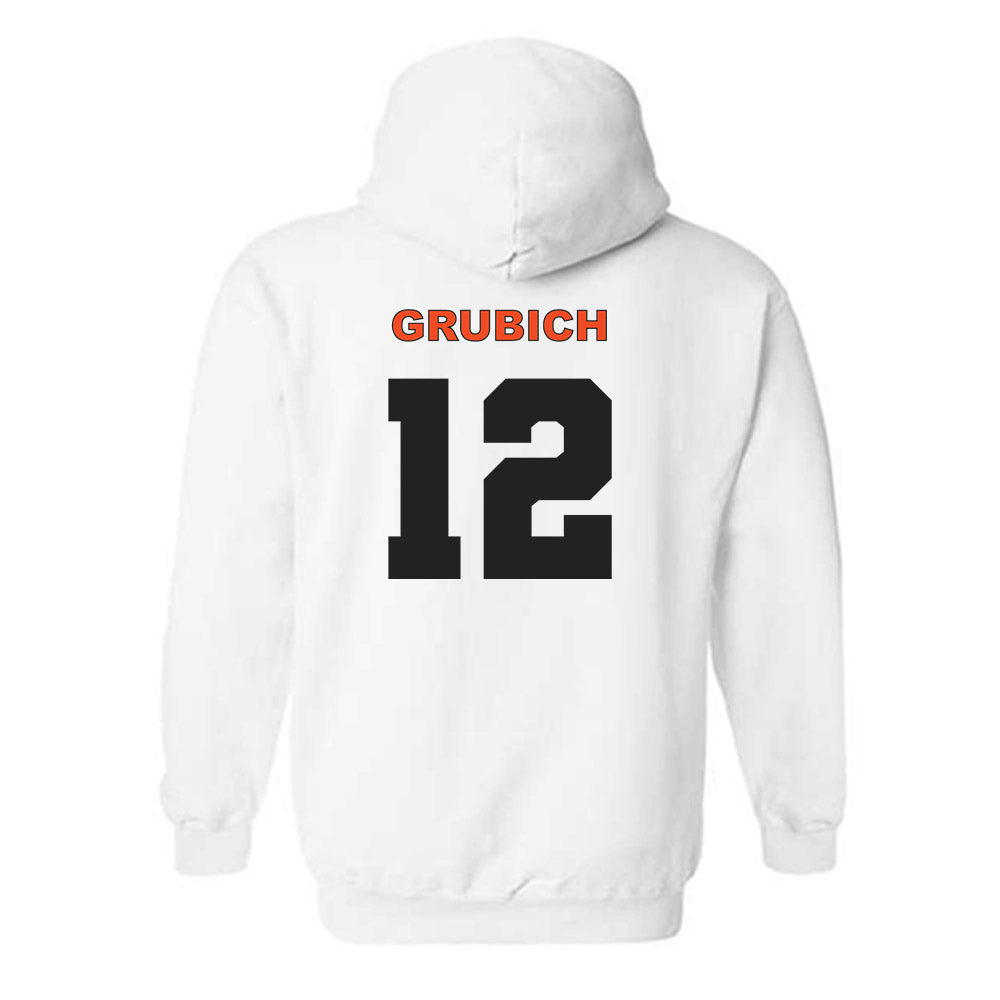 Campbell - NCAA Baseball : Lleyton Grubich - Classic Shersey Hooded Sweatshirt-1