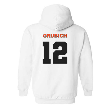 Campbell - NCAA Baseball : Lleyton Grubich - Classic Shersey Hooded Sweatshirt-1
