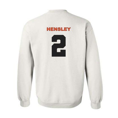 Campbell - NCAA Baseball : Connor Hensley - Classic Shersey Crewneck Sweatshirt-1