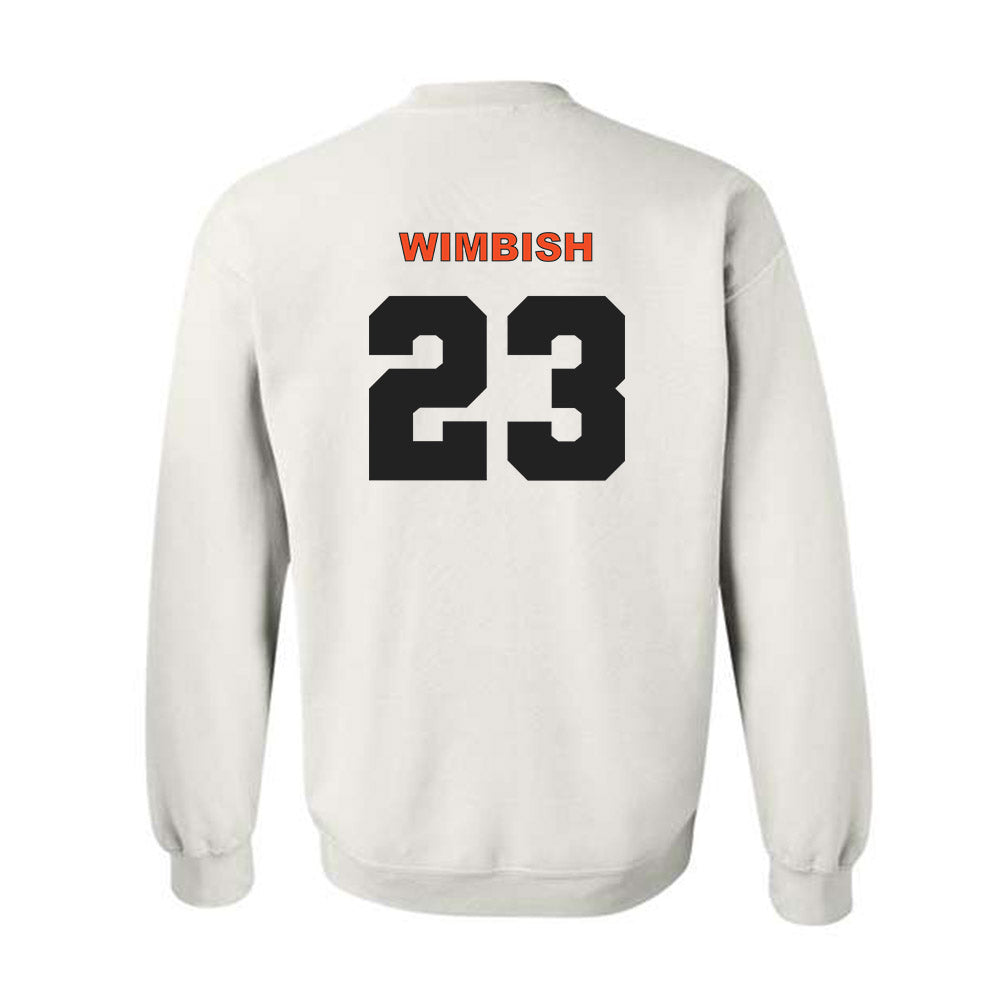 Campbell - NCAA Baseball : Camden Wimbish - Classic Shersey Crewneck Sweatshirt-1