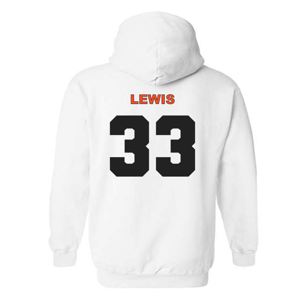 Campbell - NCAA Baseball : Harrison Lewis - Classic Shersey Hooded Sweatshirt-1