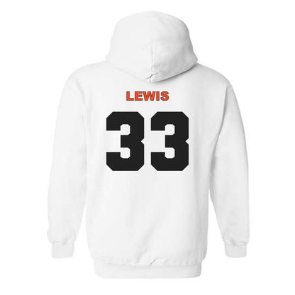 Campbell - NCAA Baseball : Harrison Lewis - Classic Shersey Hooded Sweatshirt-1