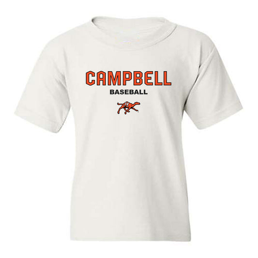 Campbell - NCAA Baseball : Cooper Clark - Classic Shersey Youth T-Shirt-0