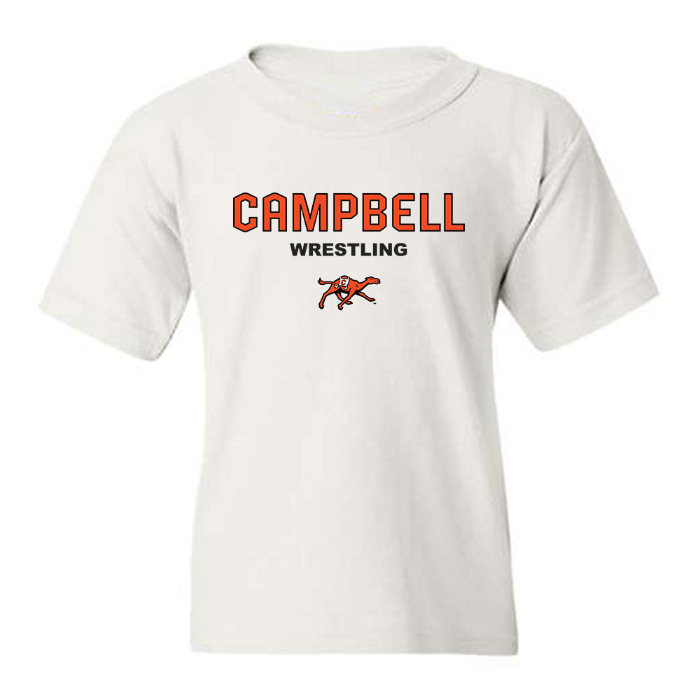 Campbell - NCAA Wrestling : Anthony Molton - Classic Shersey Youth T-Shirt-0