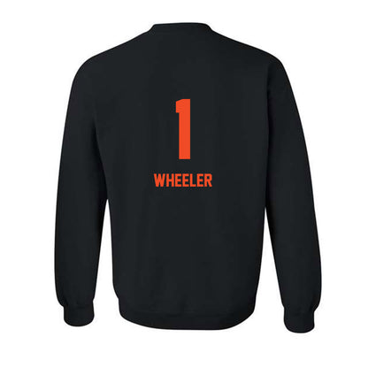 Campbell - NCAA Women's Volleyball : Lauren Wheeler - Replica Shersey Crewneck Sweatshirt-1