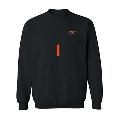 Campbell - NCAA Women's Volleyball : Claranne Fechter - Replica Shersey Crewneck Sweatshirt