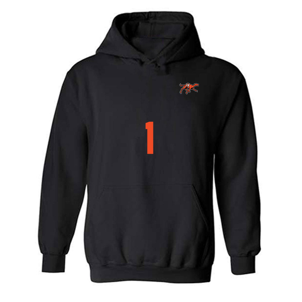 Campbell - NCAA Women's Volleyball : Lauren Wheeler - Replica Shersey Hooded Sweatshirt-0