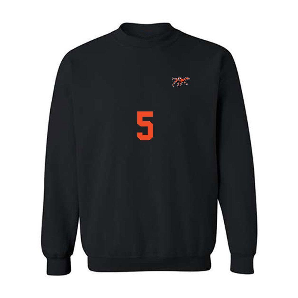 Campbell - NCAA Women's Volleyball : Leah Freesemann - Replica Shersey Crewneck Sweatshirt-0