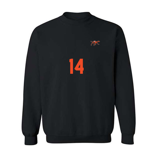 Campbell - NCAA Women's Volleyball : Maja Daca - Replica Shersey Crewneck Sweatshirt-0
