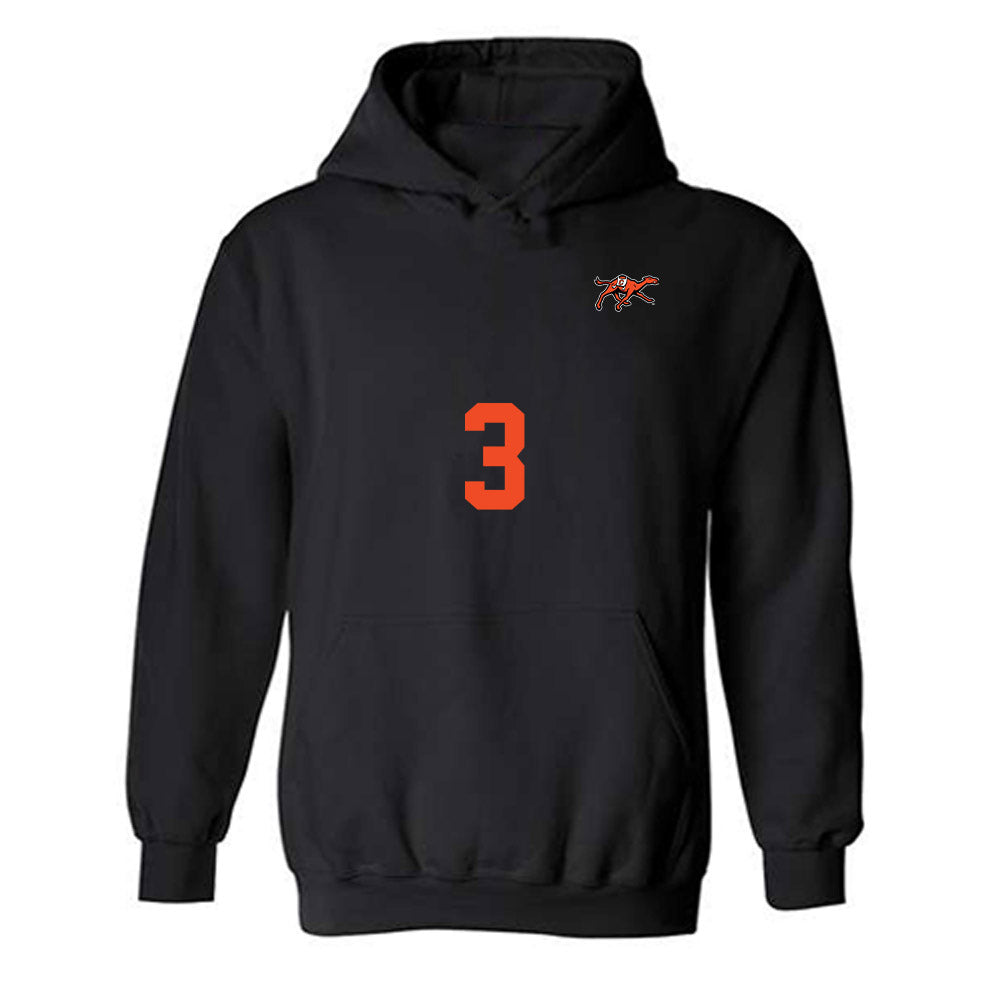 Campbell - NCAA Women's Volleyball : Maddie Lambers - Replica Shersey Hooded Sweatshirt-0