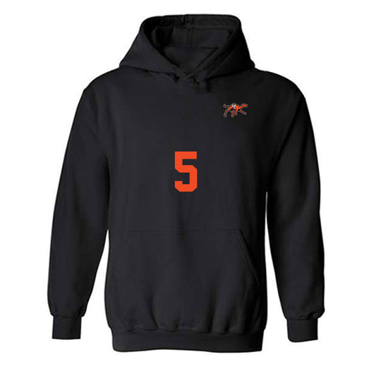 Campbell - NCAA Women's Volleyball : Leah Freesemann - Replica Shersey Hooded Sweatshirt-0