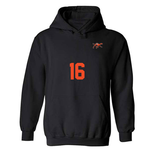 Campbell - NCAA Women's Volleyball : Meredith Reisman - Replica Shersey Hooded Sweatshirt