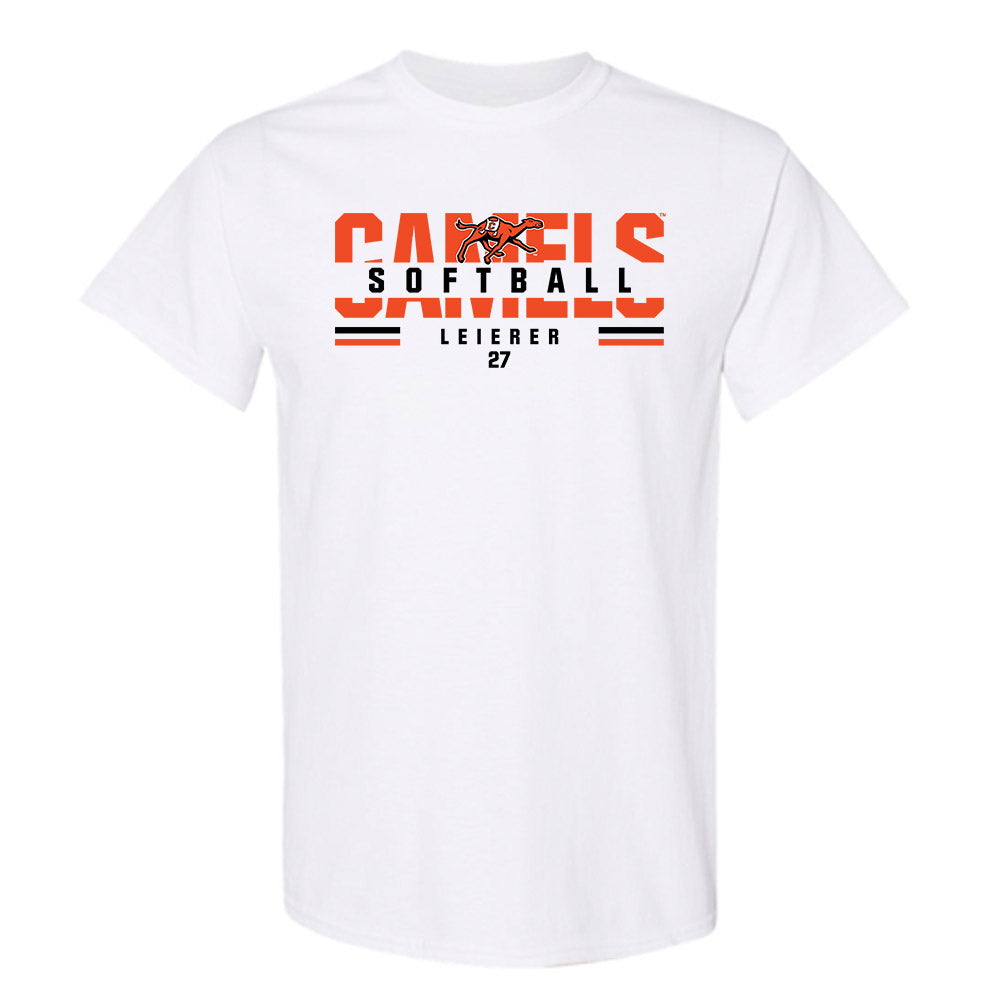 Campbell - NCAA Softball : Hannah Leierer - Classic Fashion Shersey T-Shirt-0