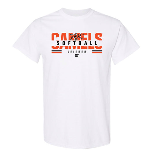 Campbell - NCAA Softball : Hannah Leierer - Classic Fashion Shersey T-Shirt-0