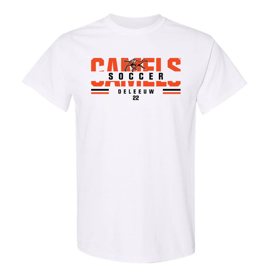 Campbell - NCAA Men's Soccer : Landon Deleeuw - T-Shirt