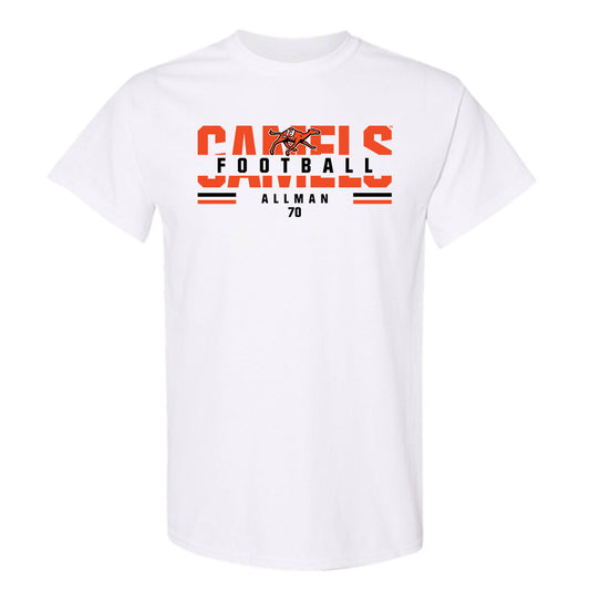 Campbell - NCAA Football : Ashton Allman - Classic Fashion Shersey T-Shirt