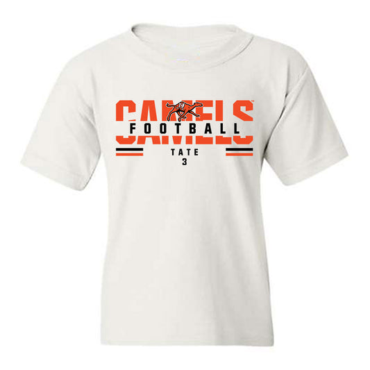 Campbell - NCAA Football : Barry Tate - Classic Fashion Shersey Youth T-Shirt-0