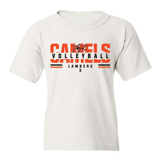 Campbell - NCAA Women's Volleyball : Maddie Lambers - Classic Fashion Shersey Youth T-Shirt-0